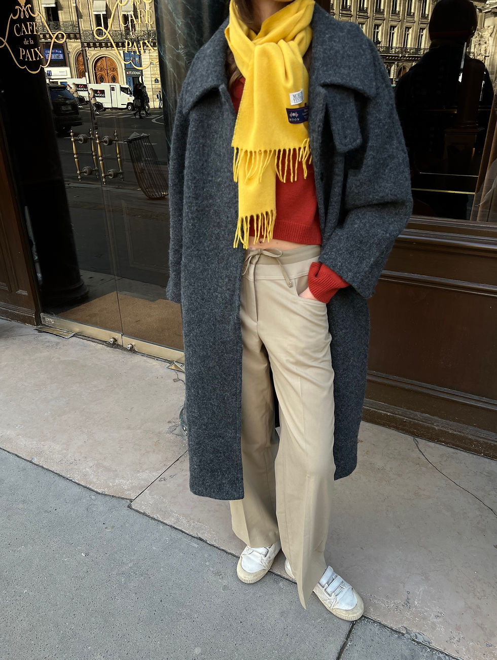 Thumbnail: Straight Leg Trousers (2colors)