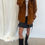 Thumbnail: Oversized Suede Jacket