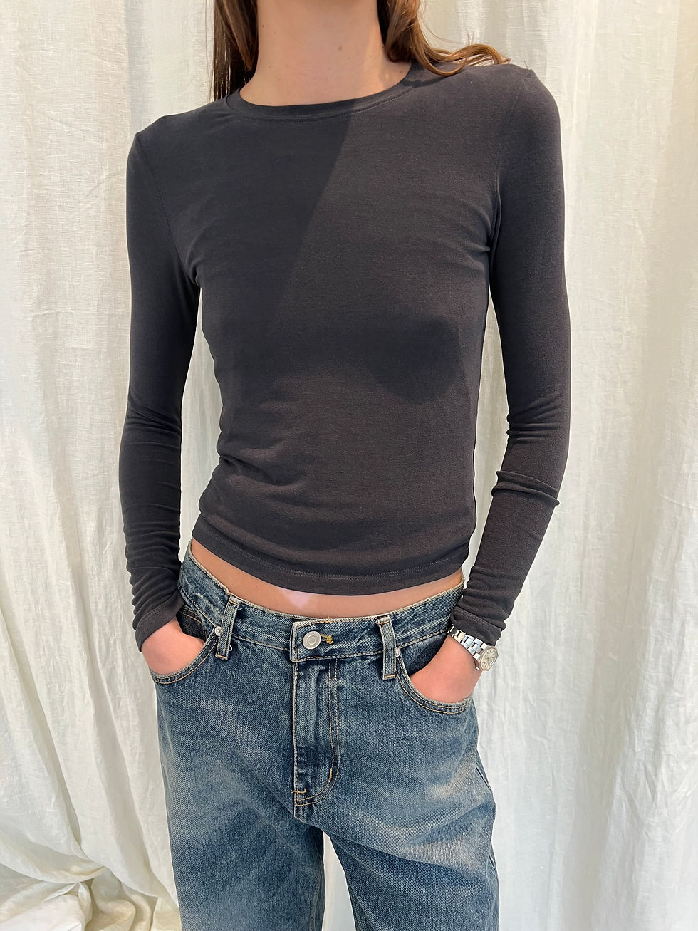 Thumbnail: Everyday Fitted Top (2colors)