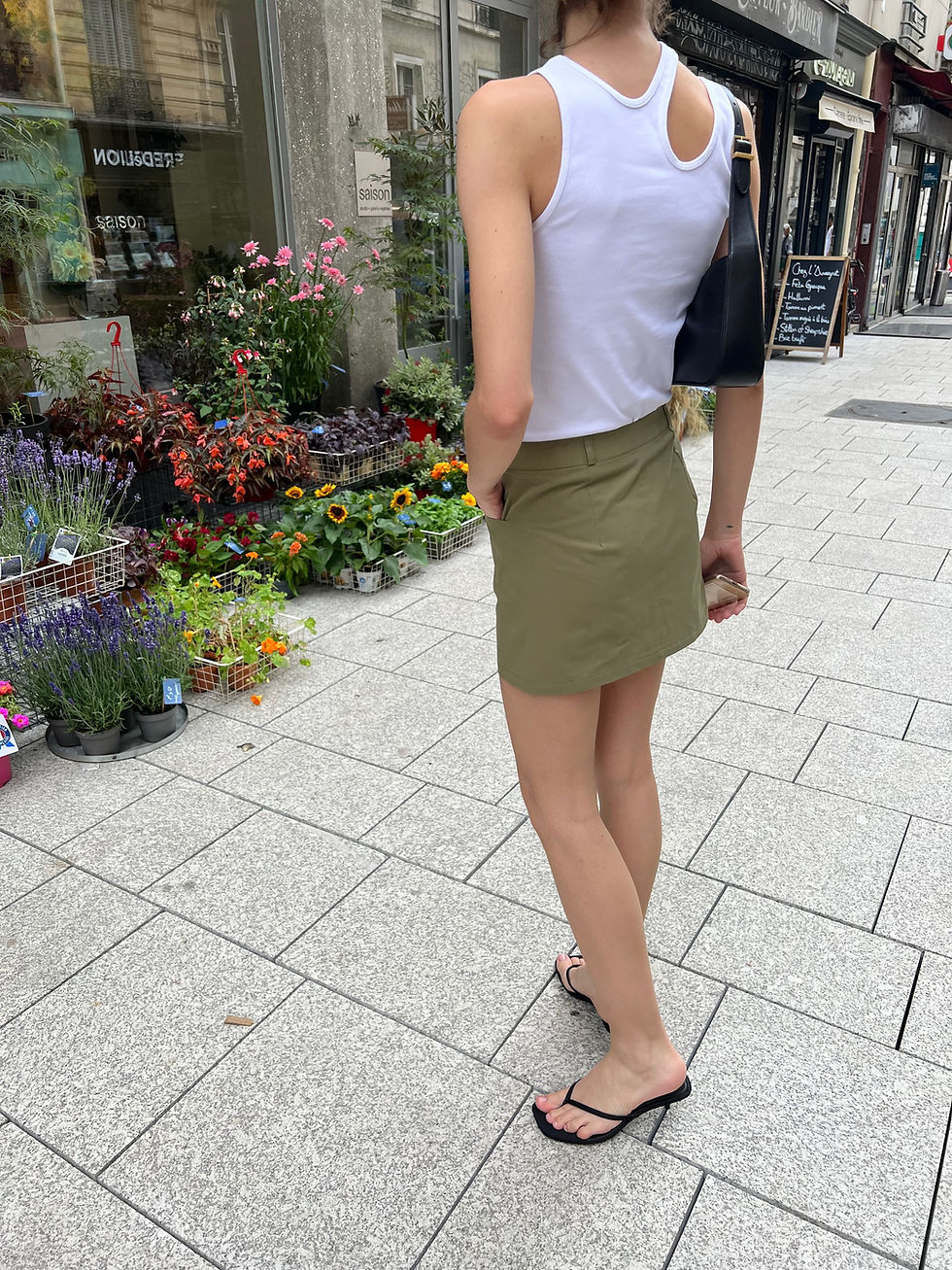 Thumbnail: Asymmetrical Tank Top (2colors)