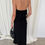 Thumbnail: Halter-neck Linen Dress