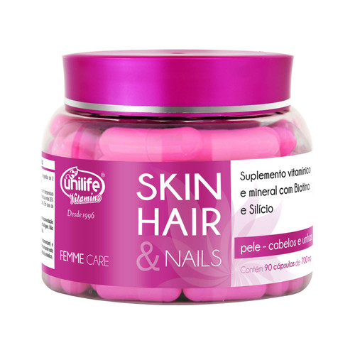 Skin Hair e Nails Femme Care em cápsulas 700 mg Unilife Unilife