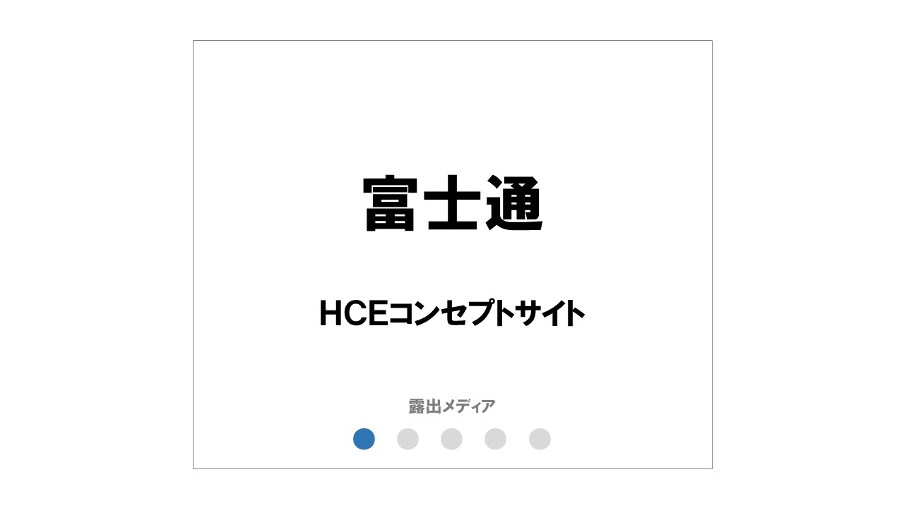 富士通
「ヒューマンセントリックエンジン」
×事業コンセプトブランディング