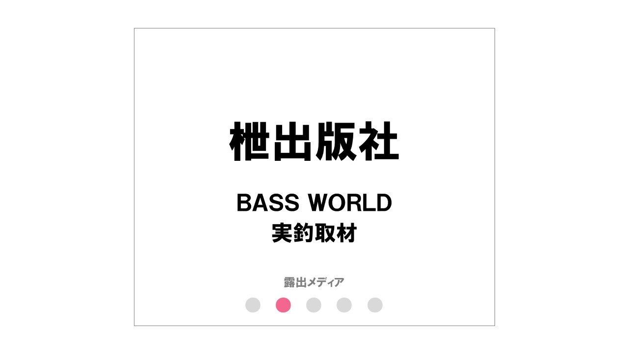 枻出版社
『BASS WORLD』
×フィールドコンテンツライティング