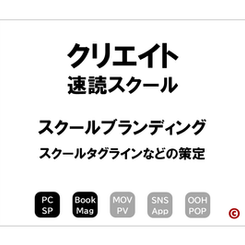 プラクティス
「クリエイト速読スクール」
×スクールブランディング
｜©︎コピーライター 中村 和夫