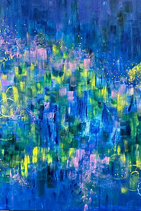 Boardwalk Evening 30x30 Acrylic on Canvas .jpeg