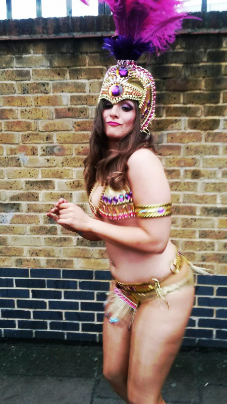 Dancing at Notting Hill Carnival