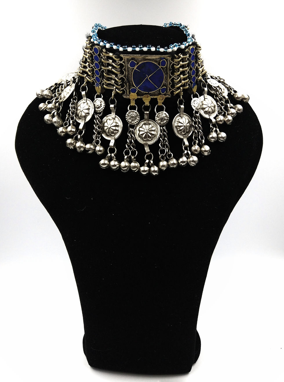 Thumbnail: Kuchi choker - lapis blue