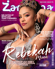 Zameena Bellydance Magazine cover