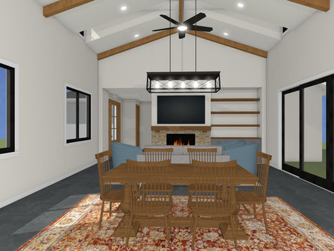 Living Room/ Dining Room