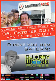 DJ Ray Woods beim verkaufsoffenen Sonntag im LA Park