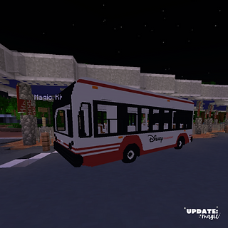 MC Parks travel Disney bus