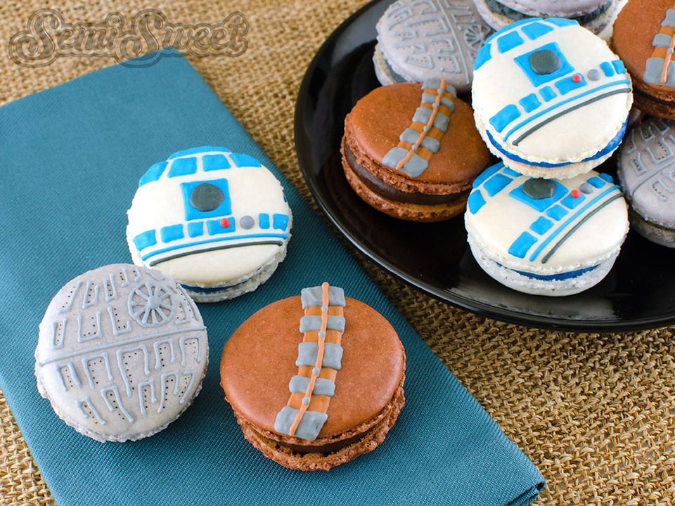Star wars macaroons treat
