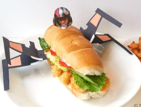 poe sandwich star wars snack