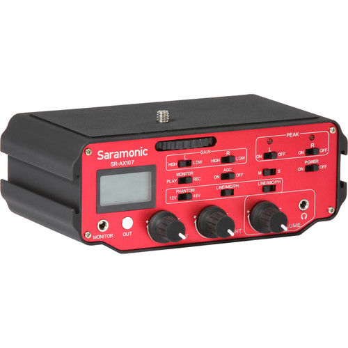 Thumbnail: Saramonic SR-AX107 2-Channel XLR Audio Adapter with Isolation Transformer for DS
