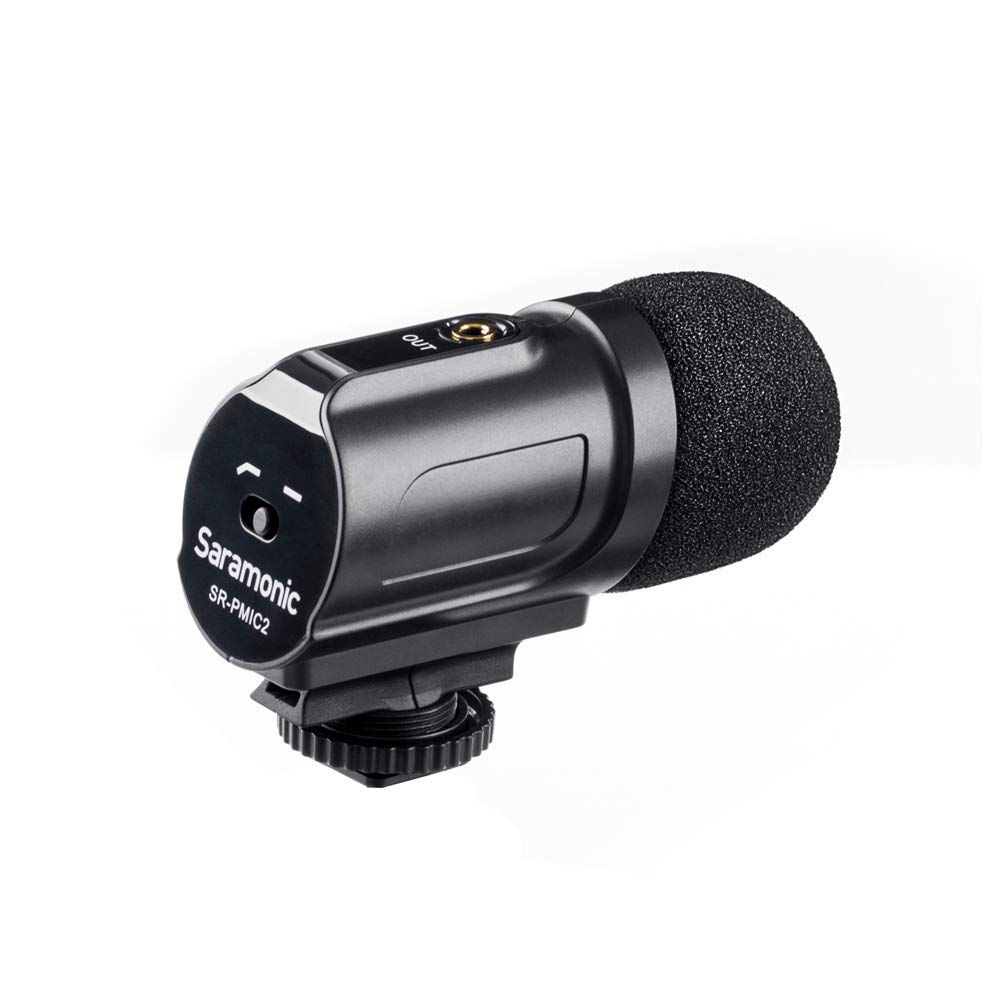 Saramonic SR-PMIC2 Mini Stereo Condenser Microphone with Integrated Shockmount