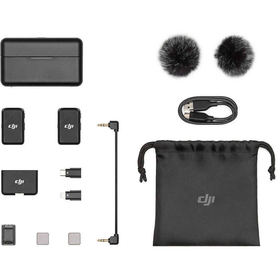 Thumbnail: DJI Mic 2-Person Compact Digital Wireless Microphone