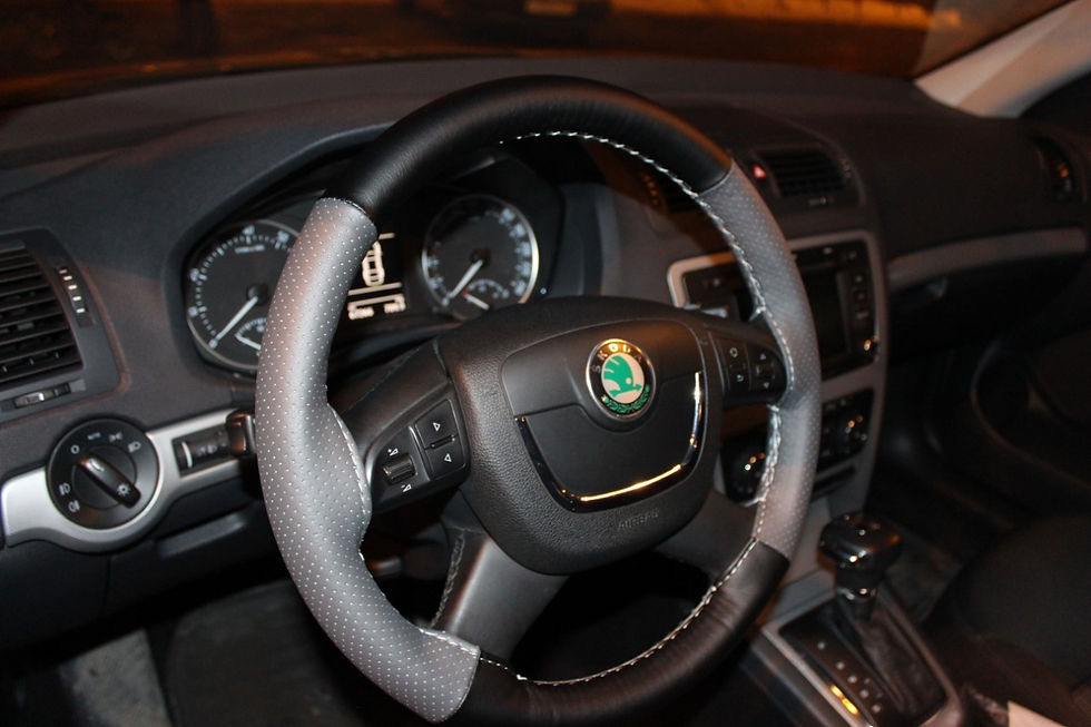 Миниатюра: Оплётка на руль 