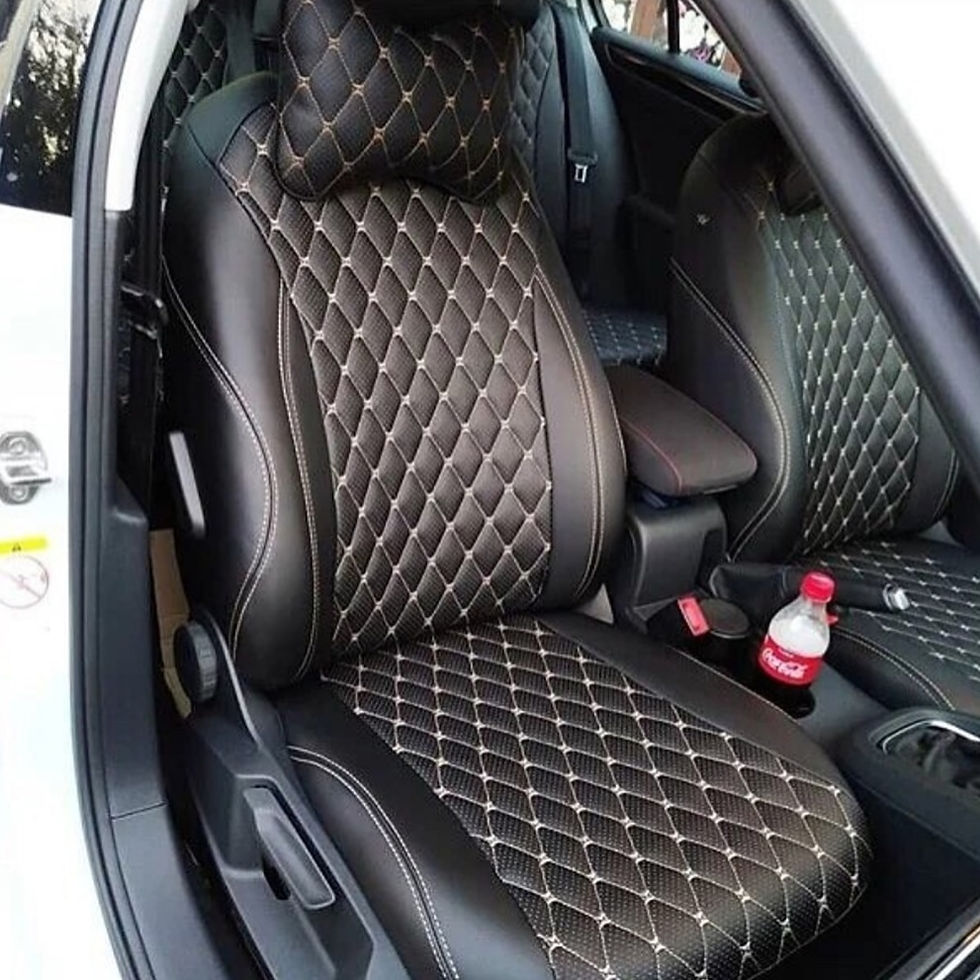 Миниатюра: Авточехлы модельные из экокожи 