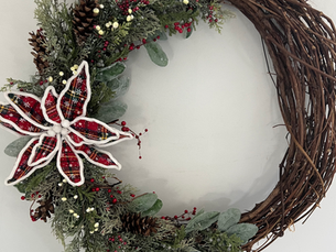 Pretty Plaid Wreath