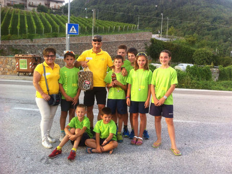 GIOVANISSIMI A PERGINE PER UNA GARA DI MTB