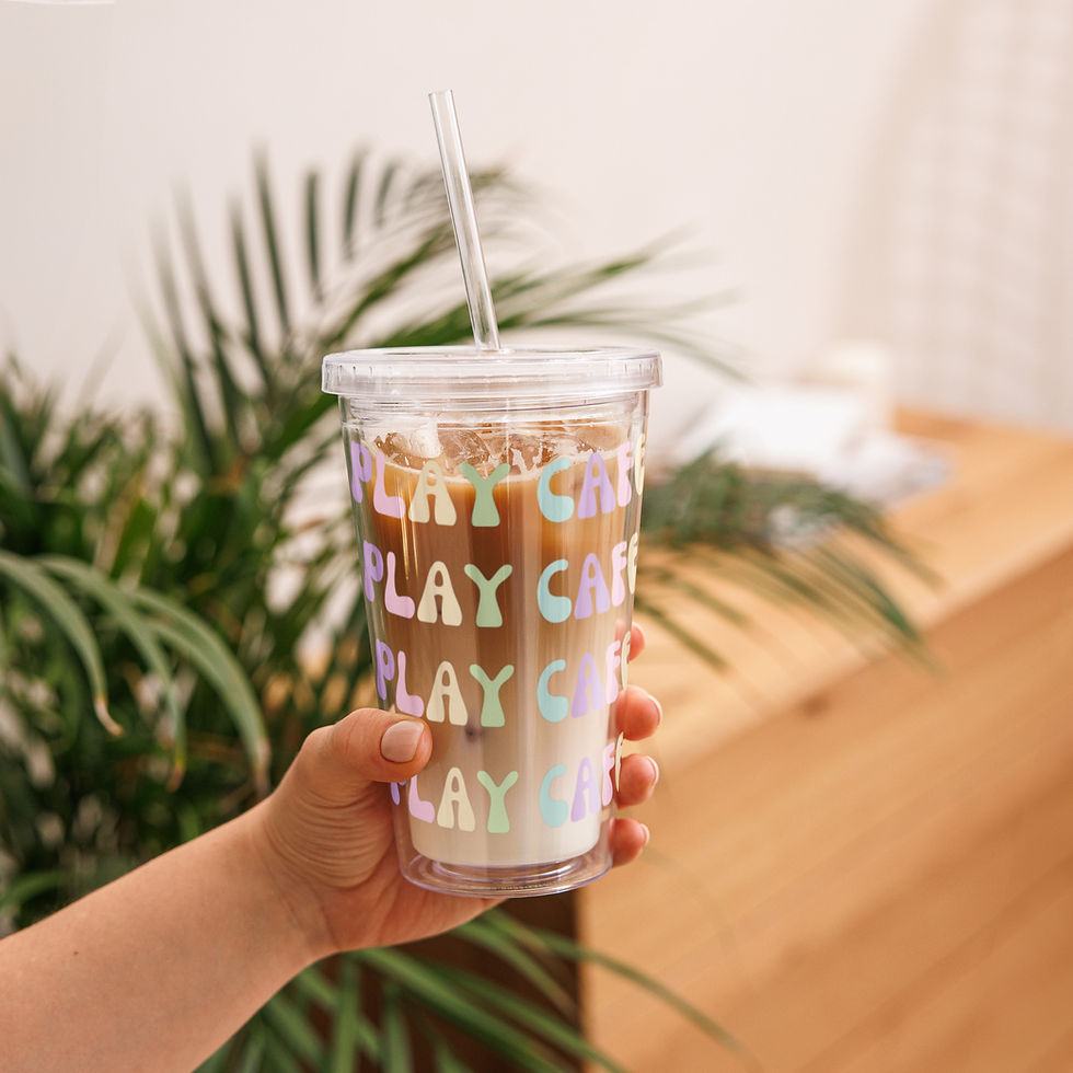 Thumbnail: Wavy Pastel Tiny Beans Tumbler