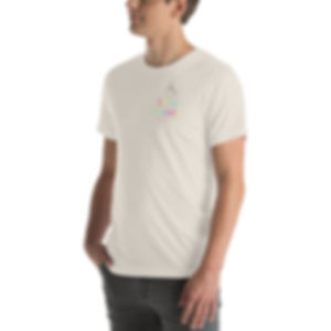 Tiny Beans Groovy Pastel Logo Tee (Adult)
