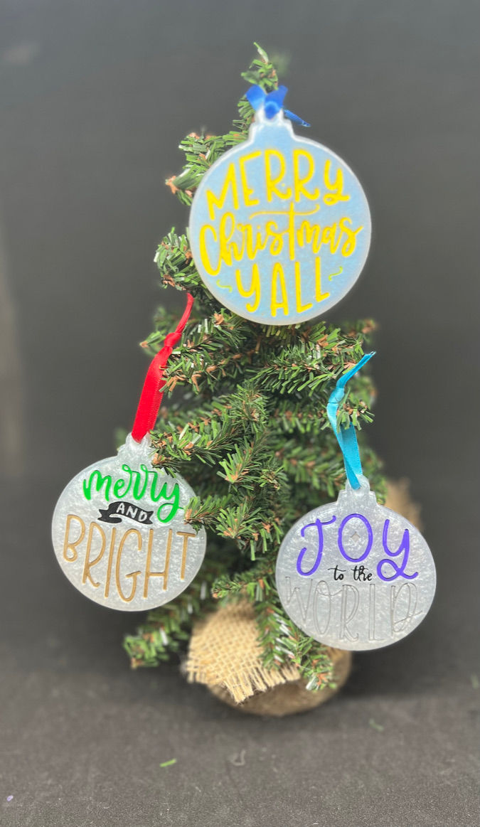 Thumbnail: Holiday Cheer Ornaments