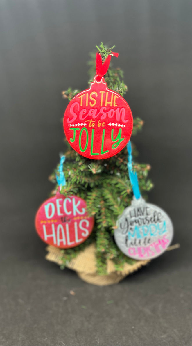 Thumbnail: Holiday Cheer Ornaments