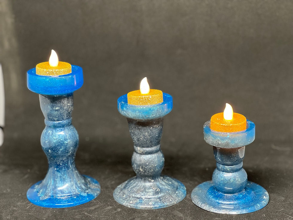 Thumbnail: Tea Light Candle Stick Set