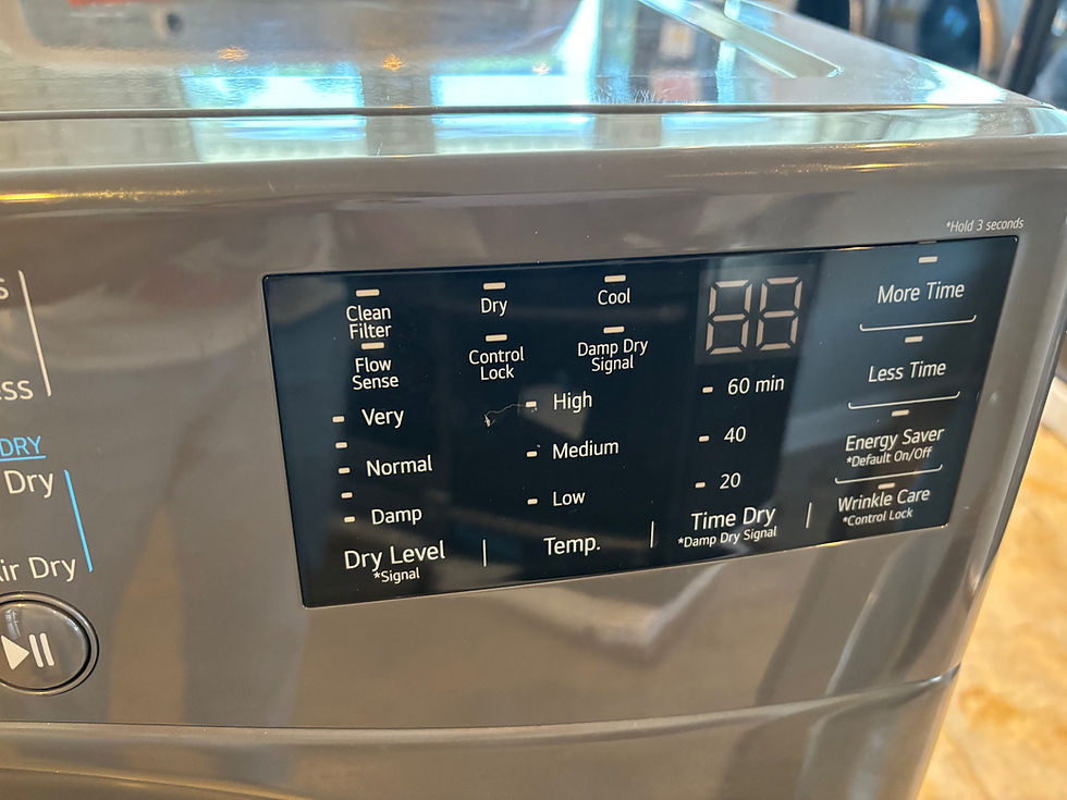 Thumbnail: LG - WM3470CM, DLE3470M Frontload Washer & Dryer Set