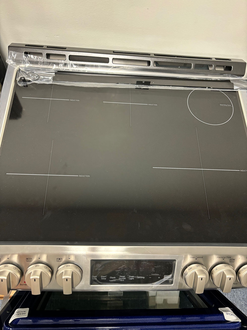 Thumbnail: LG LSE4616 Electric Slide-In Stove with Induction Cooktop