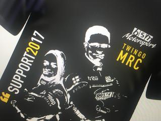 Sponsormateriale til BSM Motorsport
