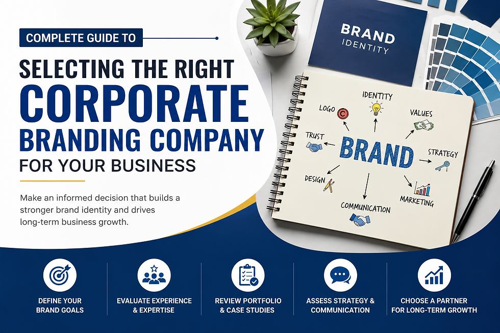 Complete Guide to Selecting the Right Corporate Branding Company for Your Business