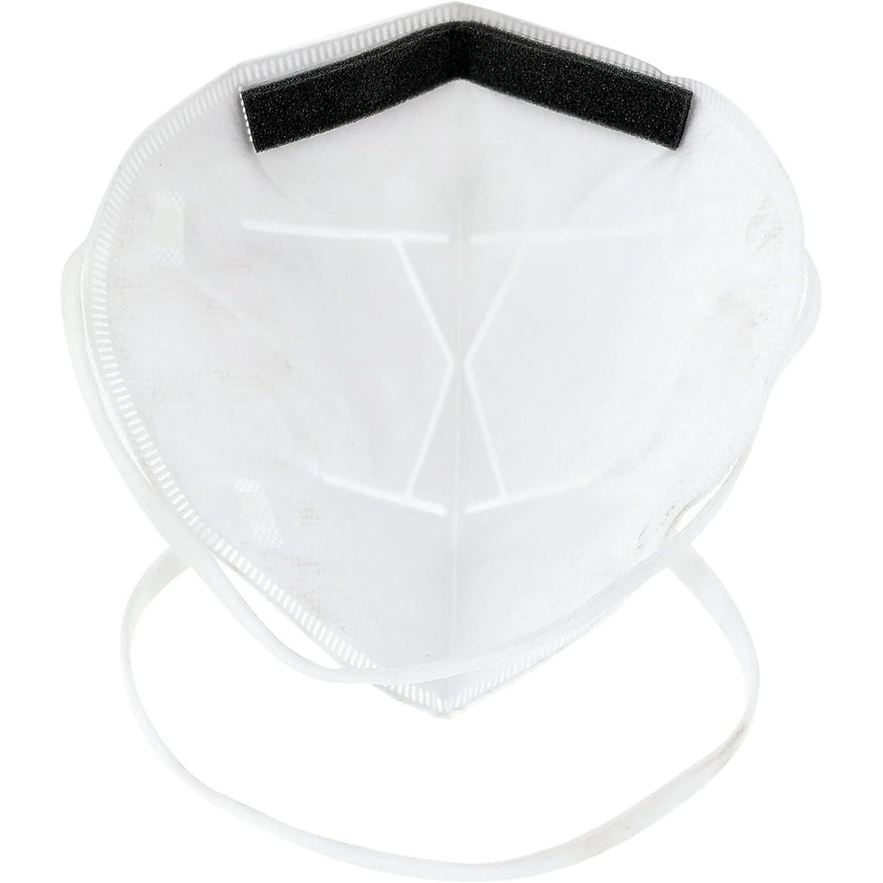 Thumbnail: Honeywell Safety DF300 N95 Flatfold Disposable Respirator- Box of 50, White,One 