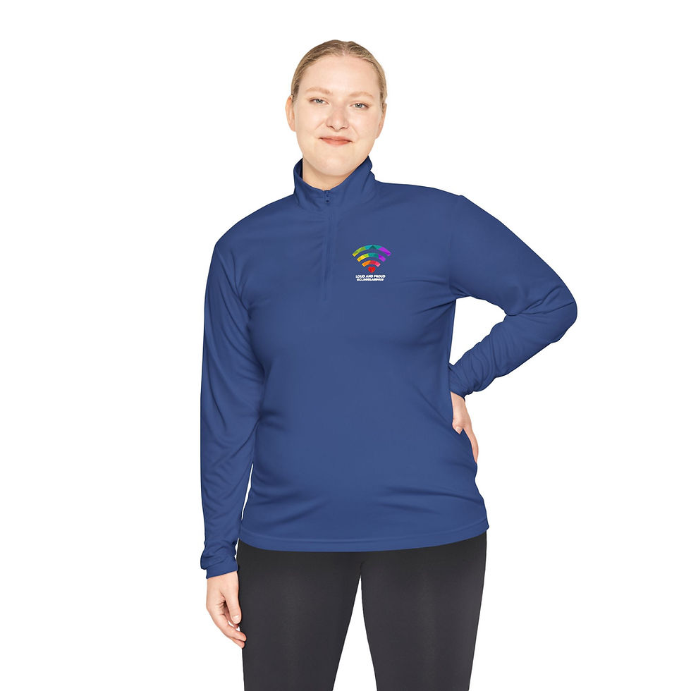 Thumbnail: Loud and Proud GCLS 2026 Con Quarter-Zip Pullover