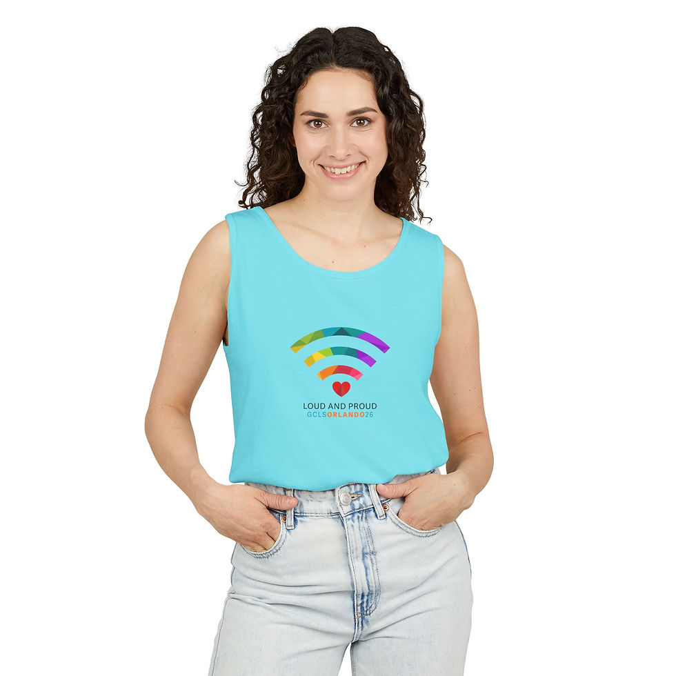Thumbnail: Loud and Proud GCLS 2026 Con Tank Top