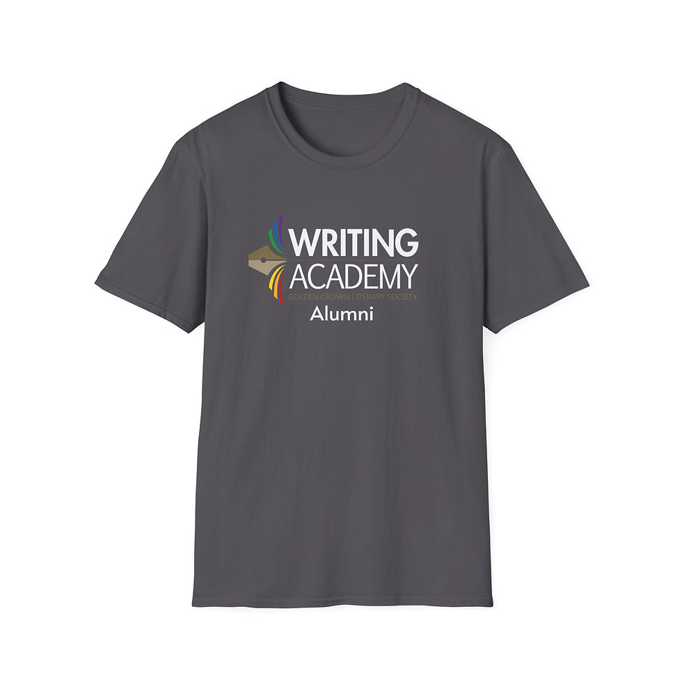 Thumbnail: GCLS Writing Academy T-Shirt (ALUMNI) (Multiple Colors)