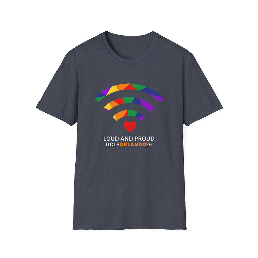 Thumbnail: Loud and Proud GCLS 2026 Con T-Shirt (Multiple Colors)
