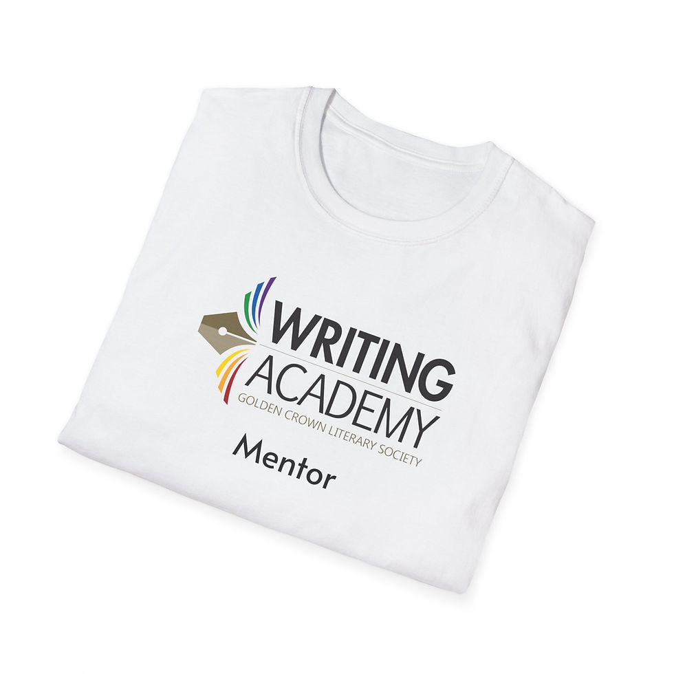 Thumbnail: GCLS Writing Academy T-Shirt (MENTOR) (Multiple Colors)