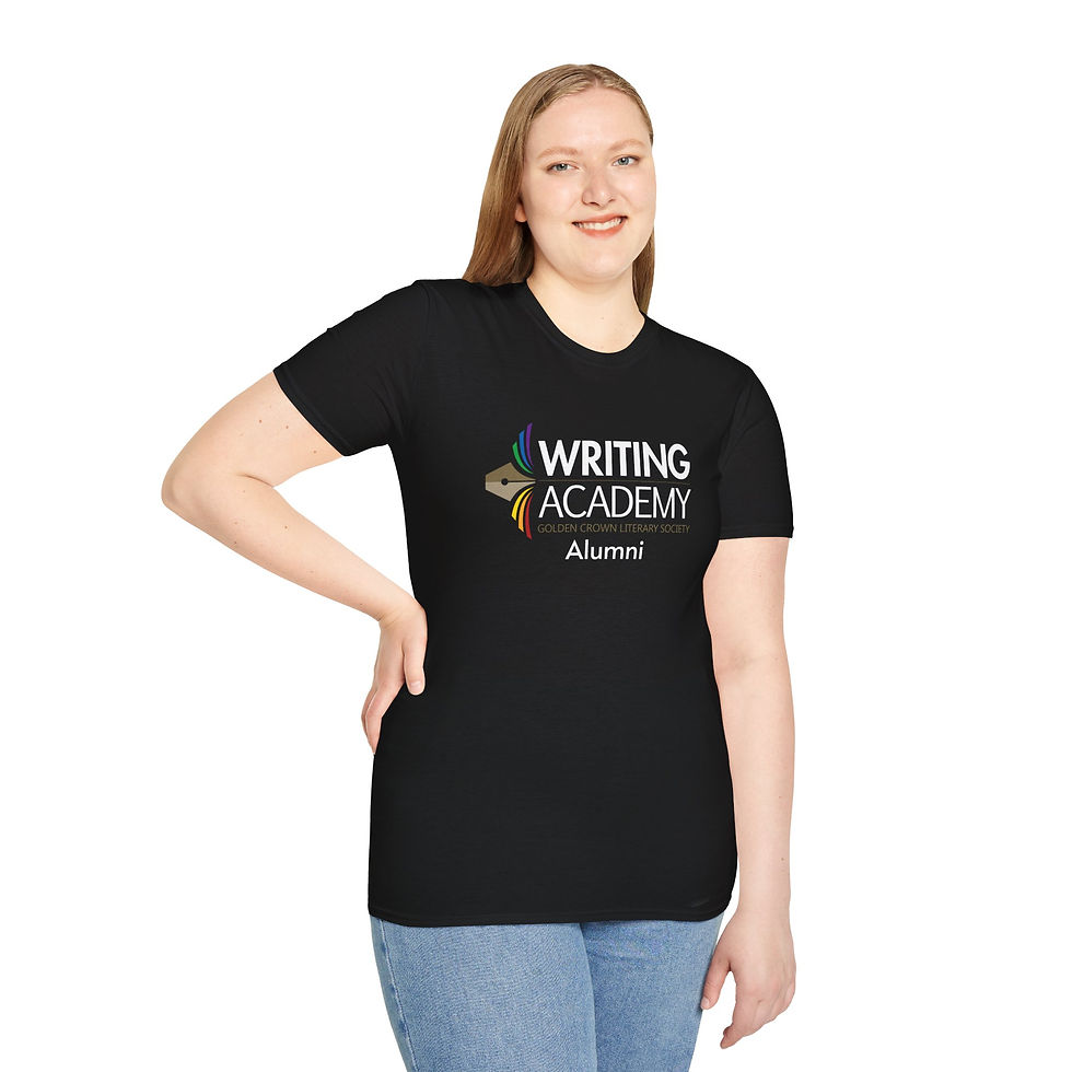 Thumbnail: GCLS Writing Academy T-Shirt (ALUMNI) (Multiple Colors)