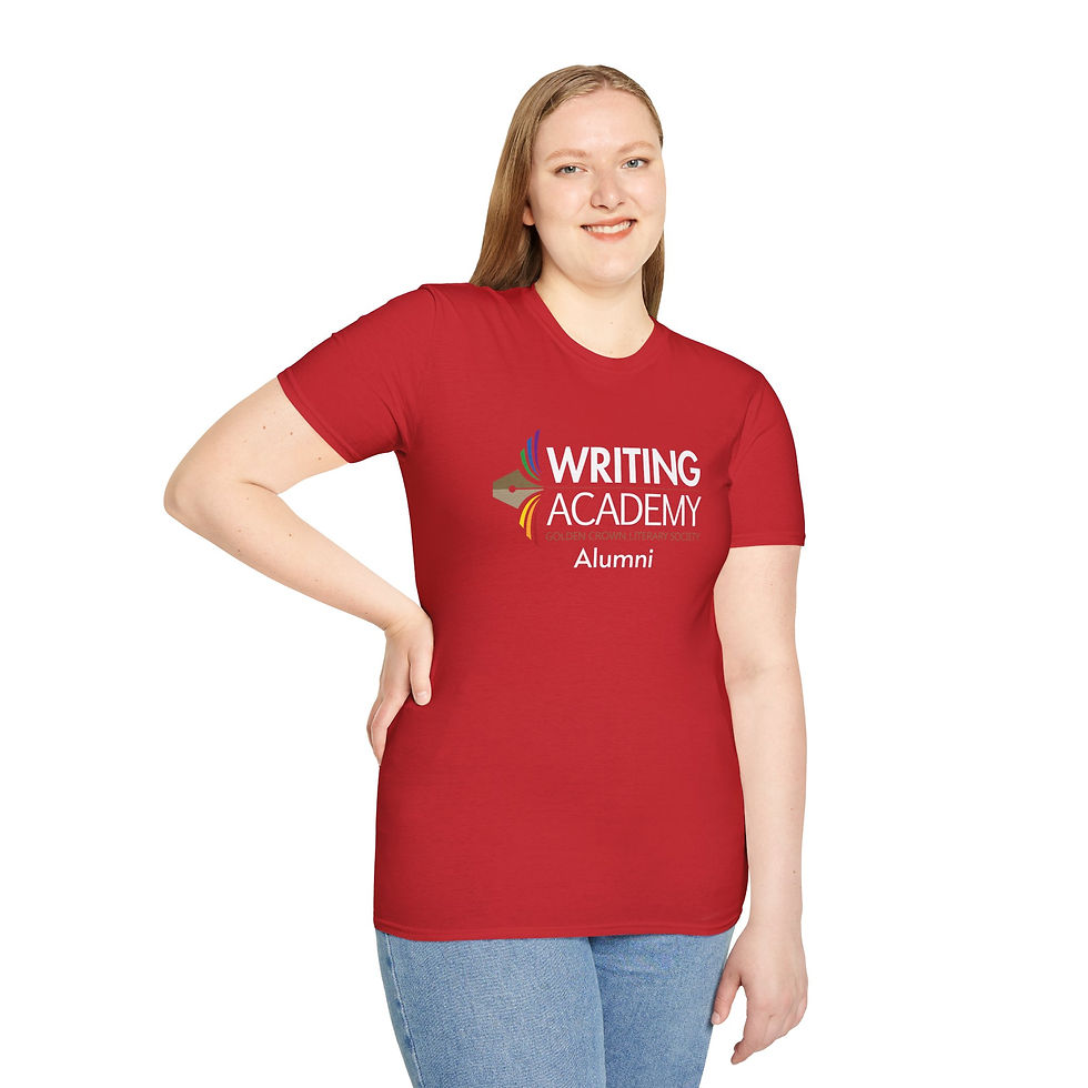 Thumbnail: GCLS Writing Academy T-Shirt (ALUMNI) (Multiple Colors)