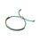 Thumbnail: Links of London 18kt Rose Gold Vermeil & Turquoise Cord Mini Friendship Bracelet