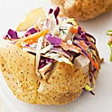 Chicken & Coleslaw Jacket Potatoes