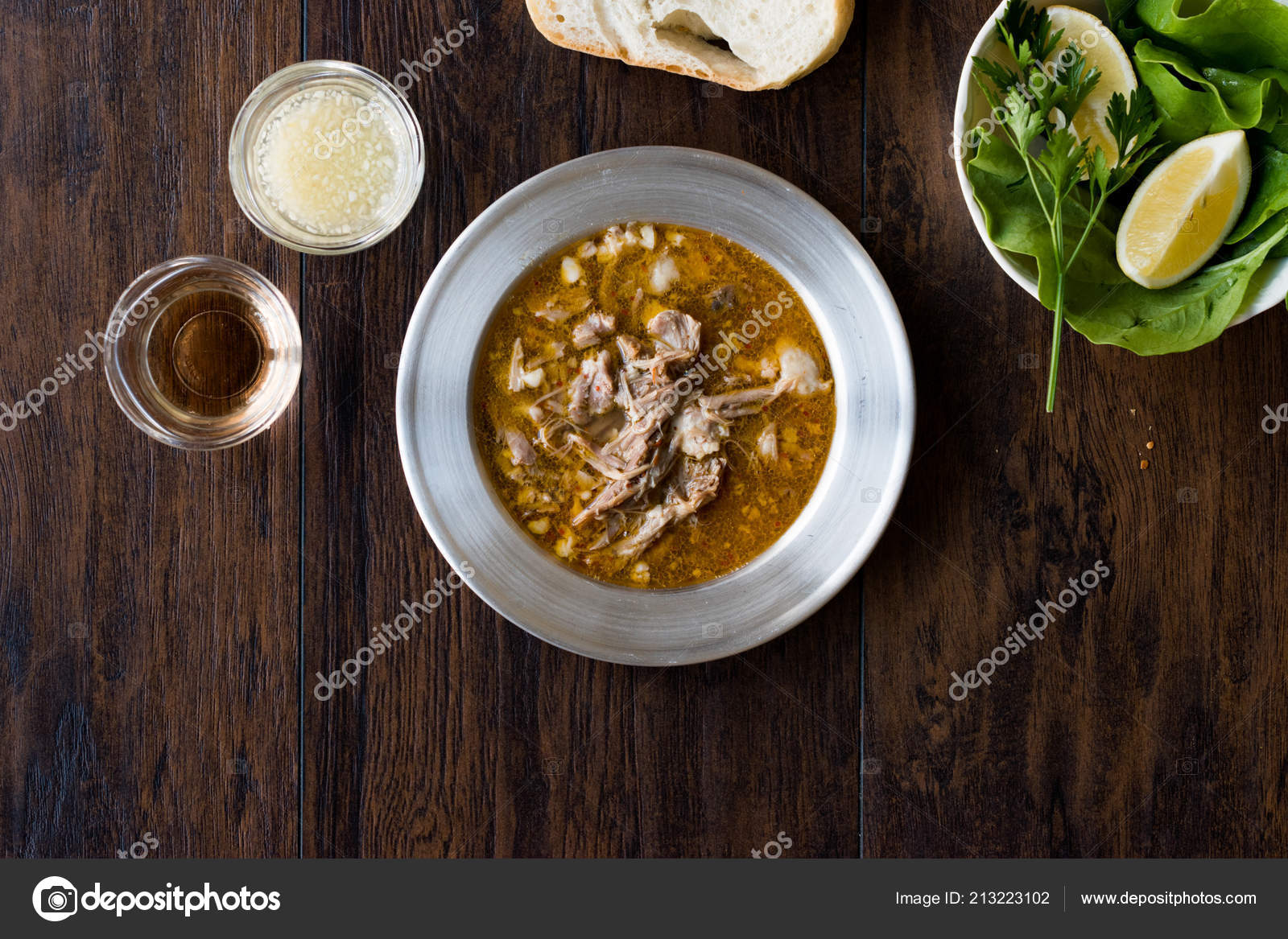 Arranged Food and Objects