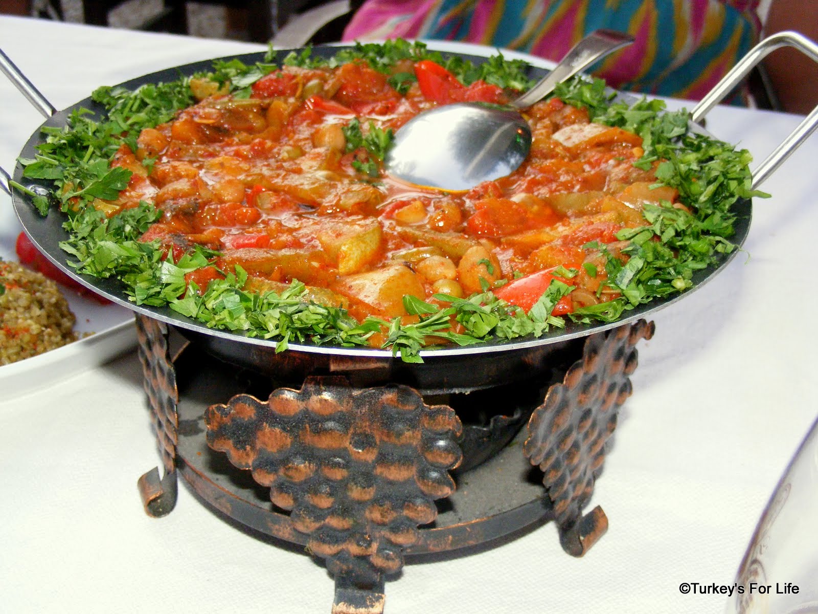 Arranged Food and Objects