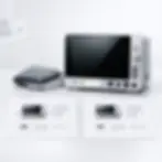 Equipo médico junto a planos y fichas técnicas comparativas, relacionado con modificaciones a registros sanitarios de dispositivos médicos.