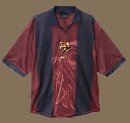 FC Barcelona Cactus Jack シャツ 2 Fc Barcelona x CactusJack Retro 2001-2 Jersey | Os Jersey's Store
