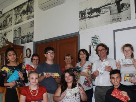 Une mini-entreprise de collégiens de Gemillac reverse ses bénéfices à Fazasoma