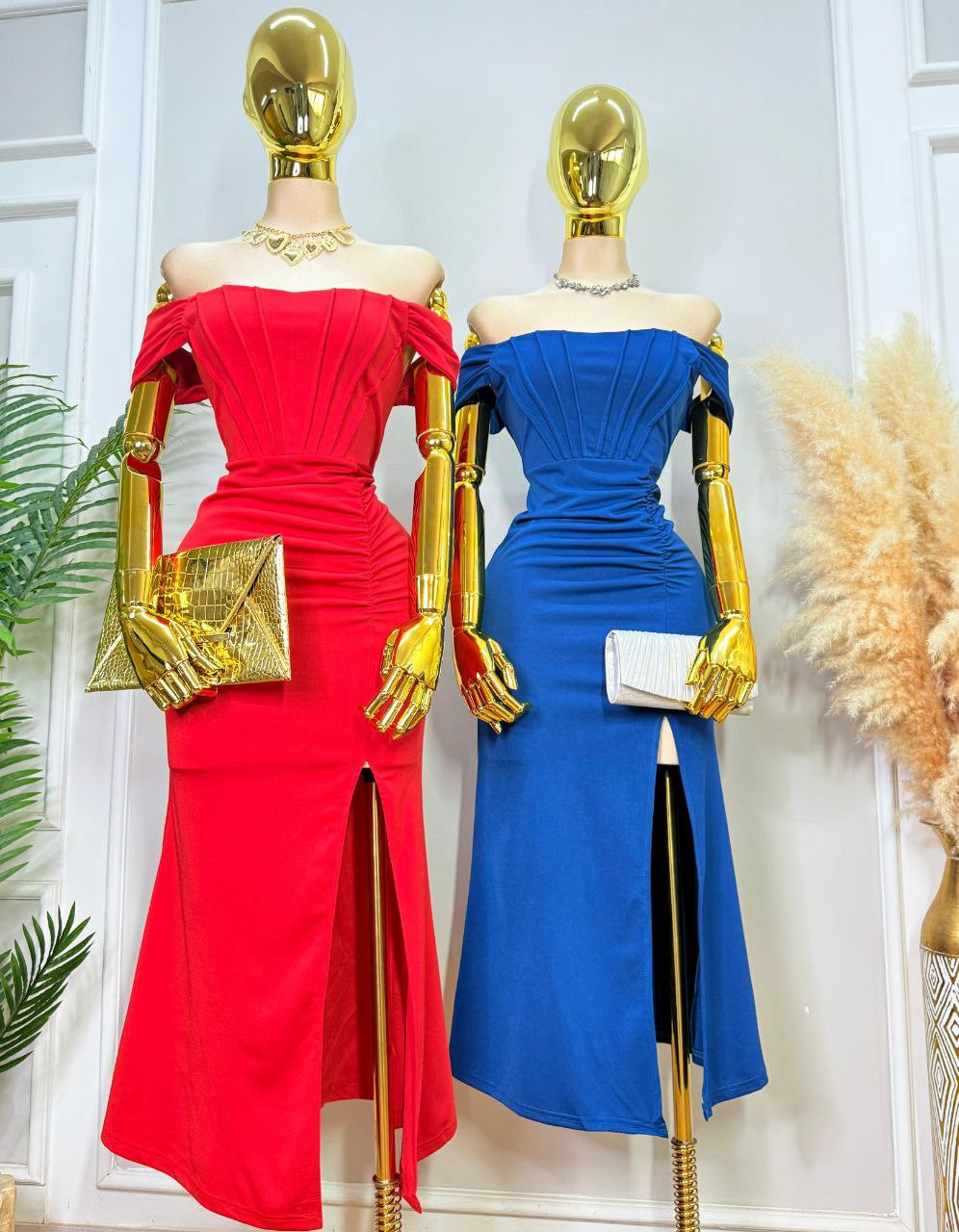 VESTIDO CON DETALLE FRUNCIDO